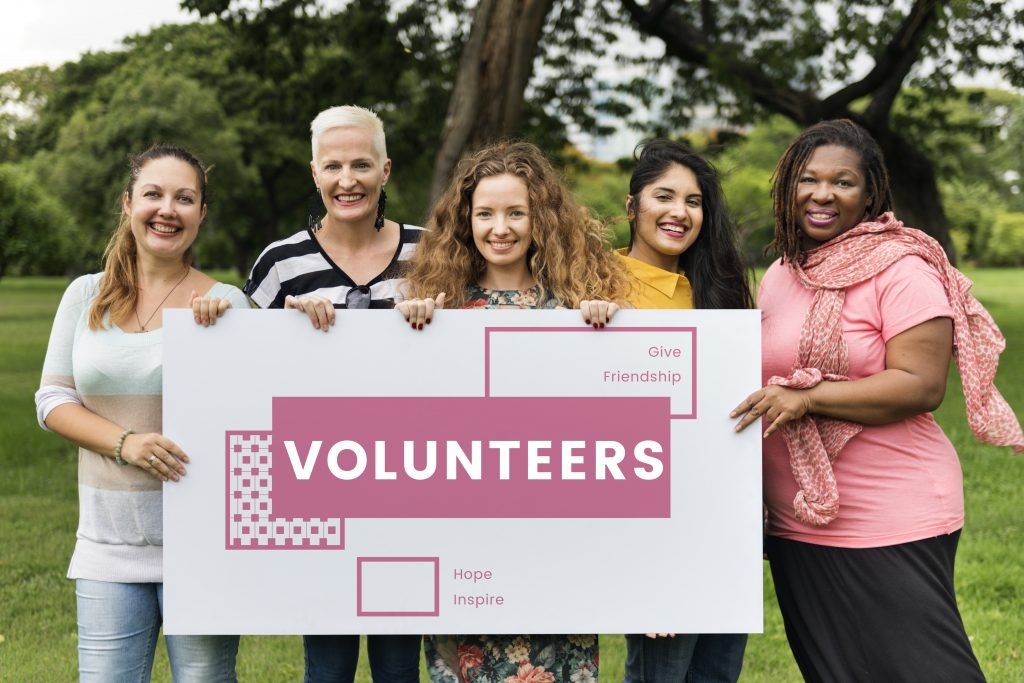 Women volunteers